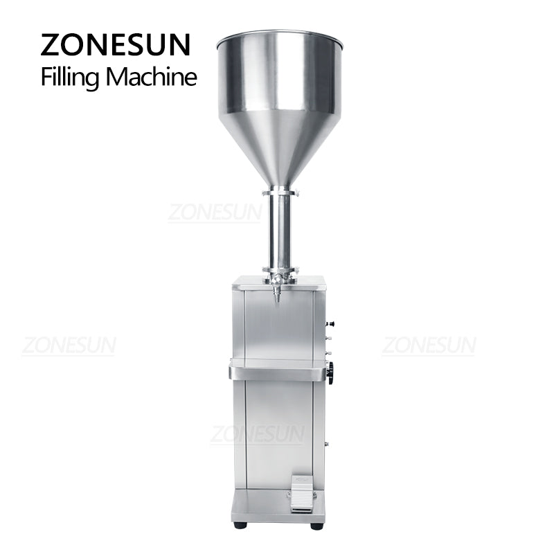 ZONESUN ZS-GT1V Fully Pneumatic Paste Liquid Filling Machine