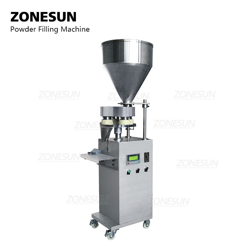 ZONESUN ZS-FM30C 30L Cup Measuring Granule Powder Filling Machine