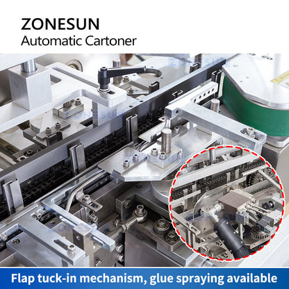 ZONESUN ZS-ZH120 Automatic Carton Folding Gluing Machine