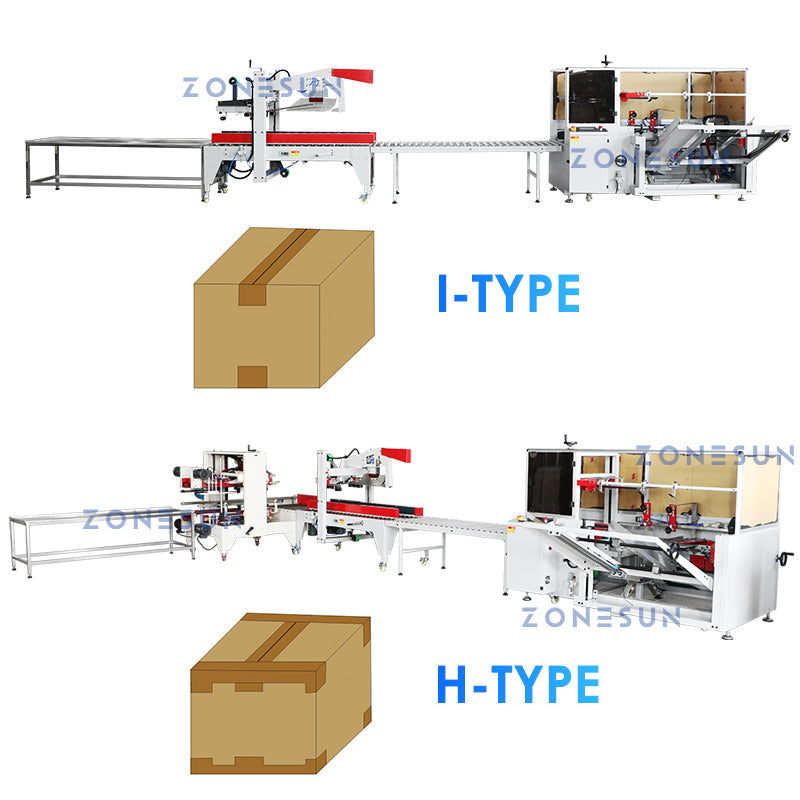 ZONESUN ZS-CSPM1 Automatic Carton Sealing Production Line