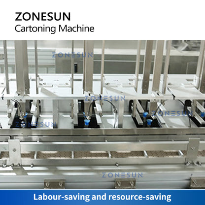 ZONESUN ZS-BP130D Horizontal Automatic Carton Sealing Packaging Machine