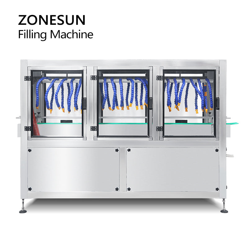 ZONESUN ZS-BDM4000 Macchina per la pulizia e l'asciugatura di bottiglie di vetro 