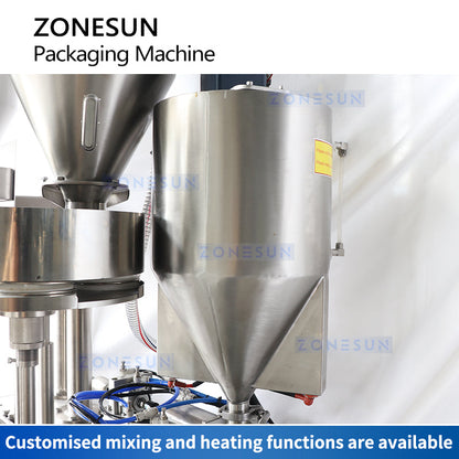 ZONESUN ZS-FS01 Autoamtc Popcorn Pouch Bag Liquid Granule Filling Sealing Machine