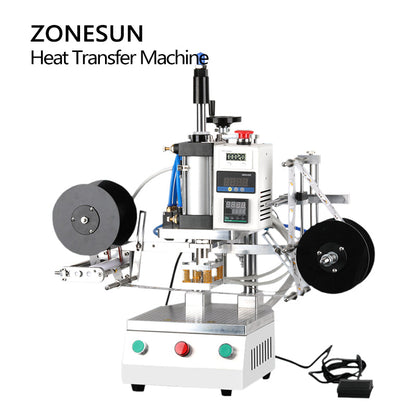 ZONESUN ZS-TY100 Pneumatic Thermal Transfer Stamping Machine