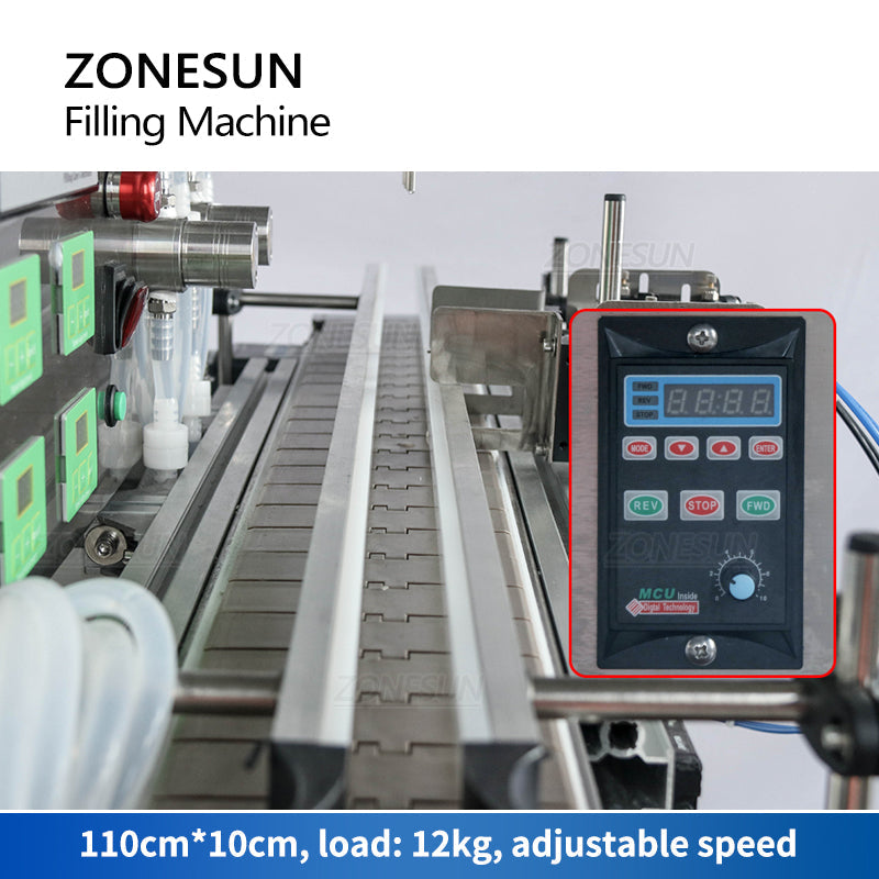 ZONESUN ZS-DTMP4AL Máquina de llenado de líquidos con bomba magnética automática Llenadora de viales