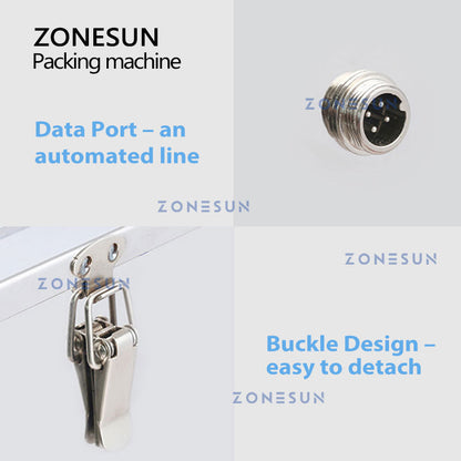 ZONESUN ZS-GWF Semi-automatic Granule Powder Filling Weighing Machine