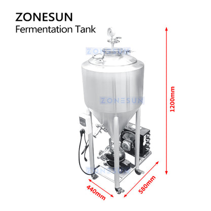 ZONESUN ZS-NJJ01 Automatic Fermentation Tank