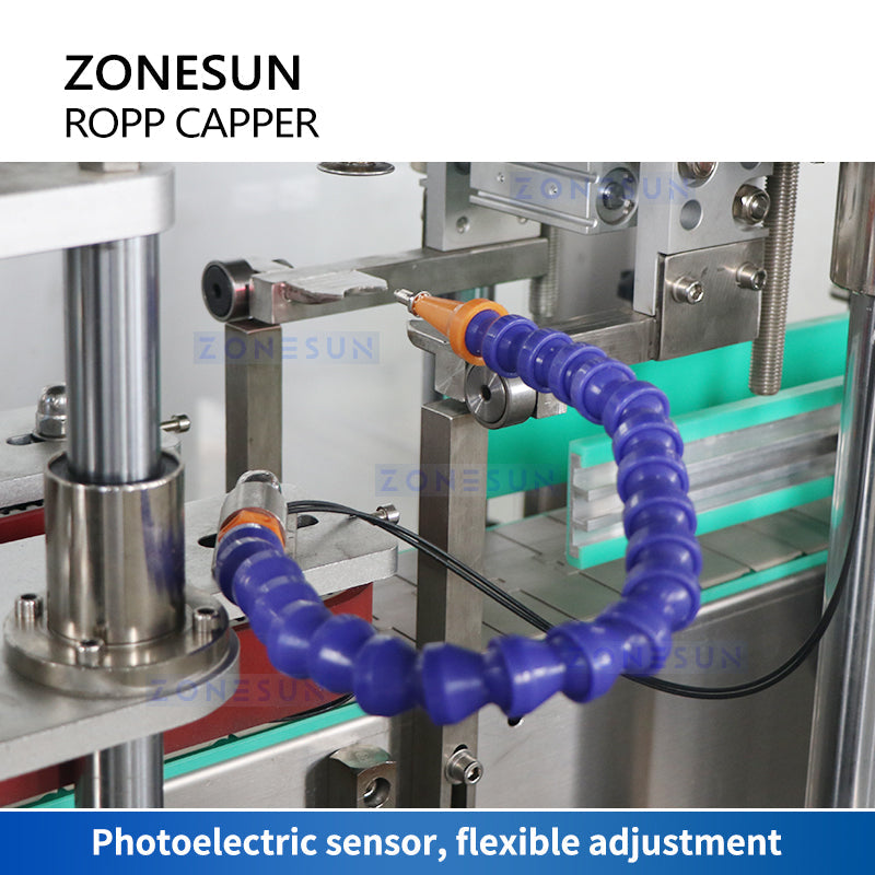 ZONESUN ZS-XG440Z Automatic Aluminum Pilfer Proof Capping Machine