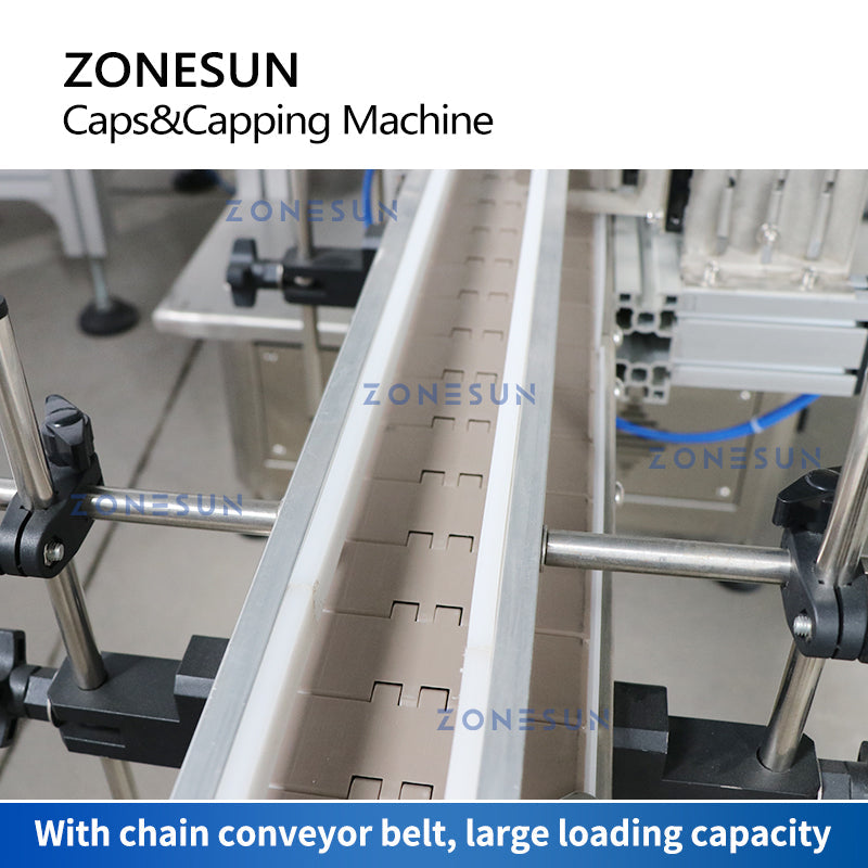 ZONESUN ZS-XG1870R Automatic Dropper Bottle Capping Machine with Vibratory Cap Feeder