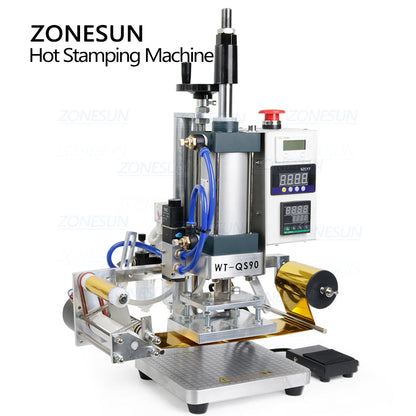 ZONESUN ZS-QS90 Pneumatic Hot Stamping Machine