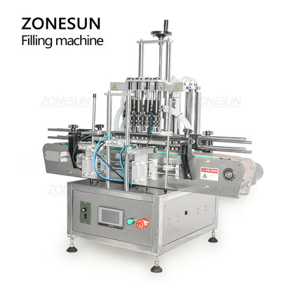 ZONESUN ZS-DTZL500 Desktop Automatic Vacuum Perfume Liquid Filling Machine