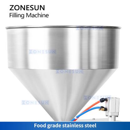 ZONESUN ZS-GTMP30L Semi-automatic Magnetic Pump Liquid Filling Machine