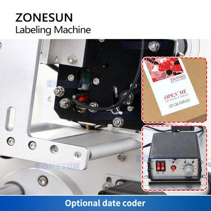 ZONESUN ZS-TB150P2 Automatic Flat Surface Labeling Machine