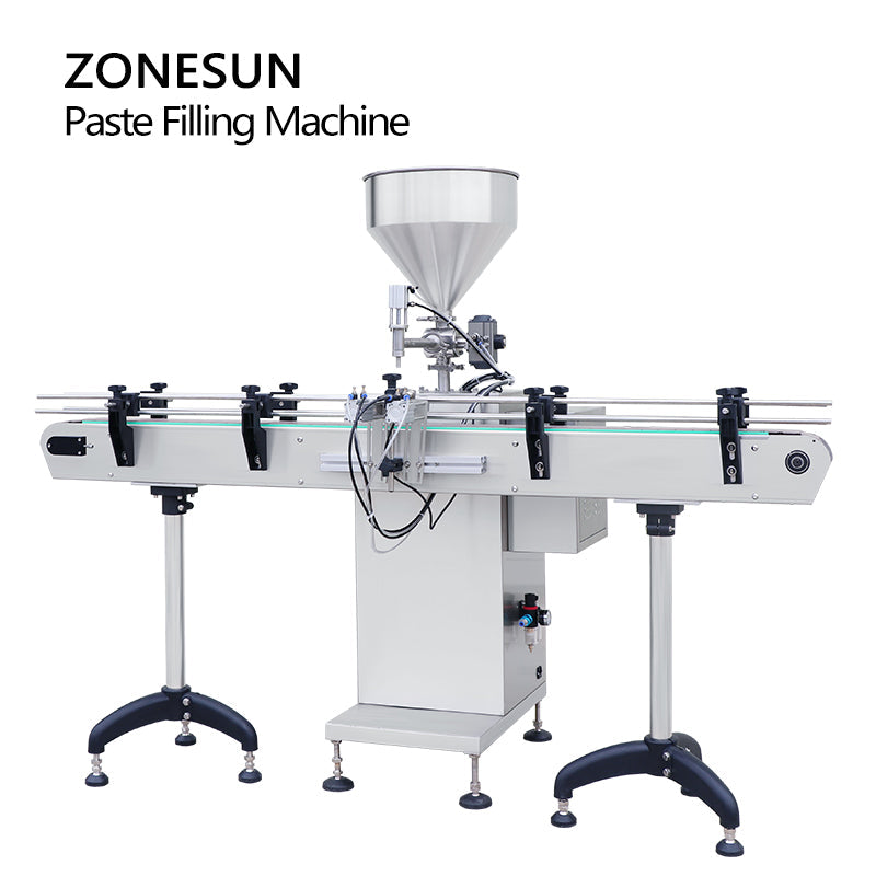 Máquina llenadora de pasta líquida con servomotor ZONESUN ZS-GY1SM