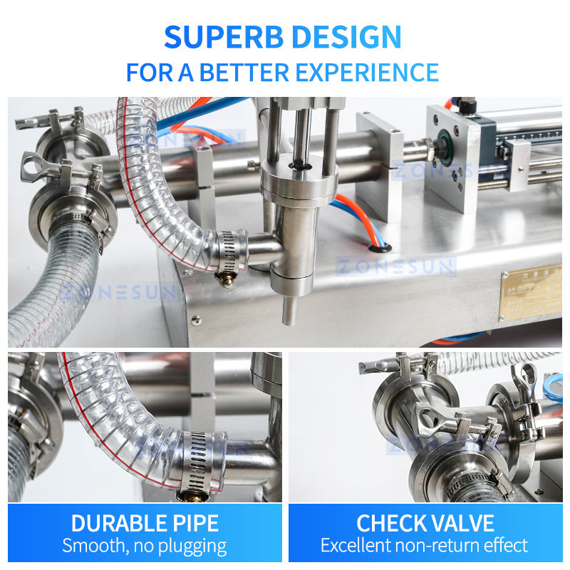 ZONESUN ZS-YT1 Single Nozzle Pneumatic Liquid Filling Machine