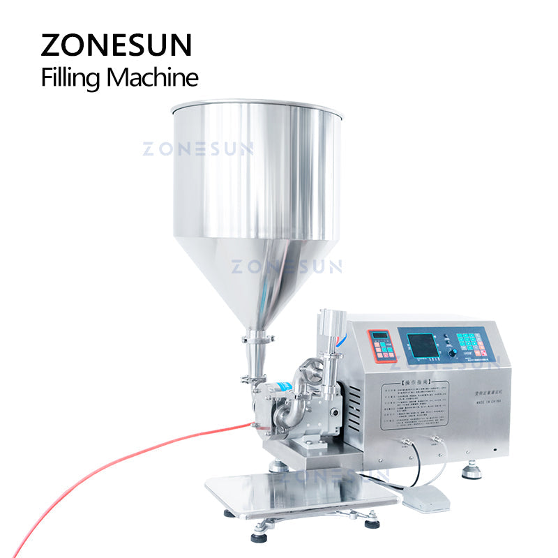 ZONESUN ZS-RPW1 Rotor Pump Paste Filling and Weighing Machine