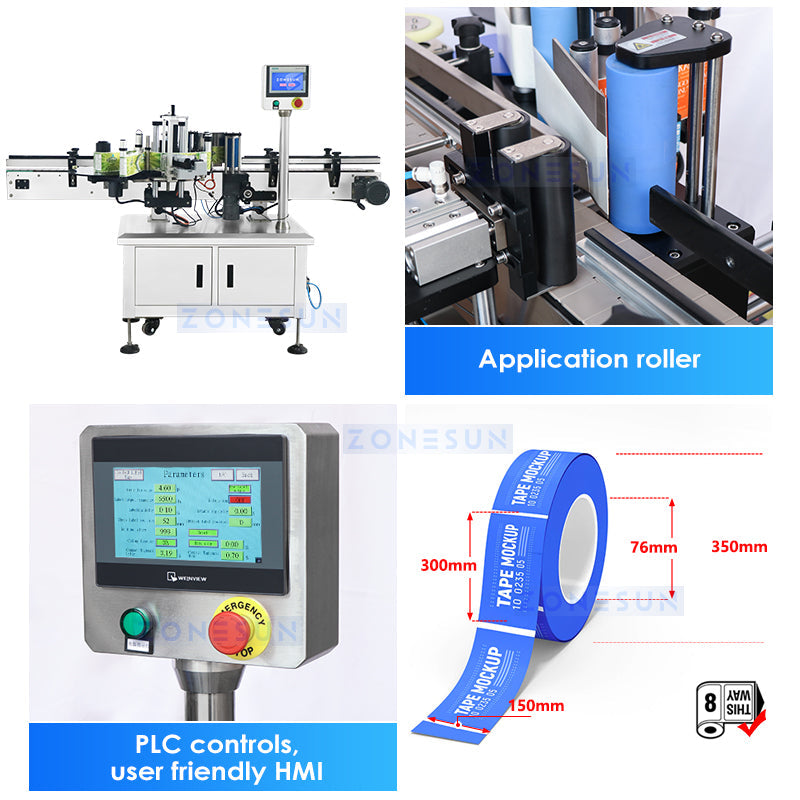 Línea de producción automática de envasado de gránulos ZONESUN ZS-FAL180Z9