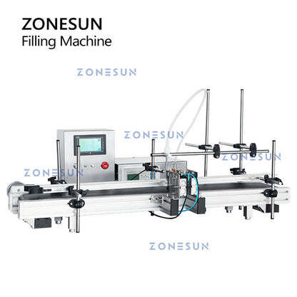 ZONESUN ZS-DTMPZ1 Automatic Single Nozzle Magnetic Pump Liquid Filling Machine