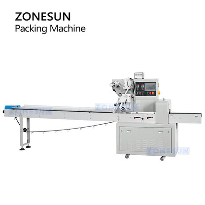 ZONESUN ZS-ZB250S Horizontal Flow Wrapping Machine