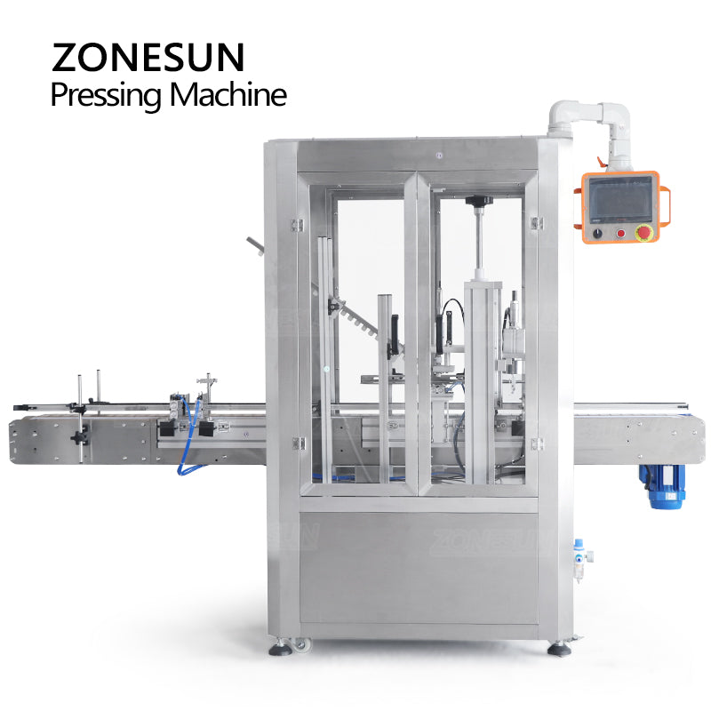 ZONESUN ZS-XG16D2 Automatic Cap Pressing Machine With Dust Cover