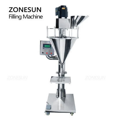 ZONESUN ZS-FM100L Semi Automatic Powder Filling Machine