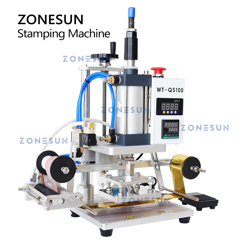 ZONESUN ZS-QS100 Pneumatic Hot Stamping Machine