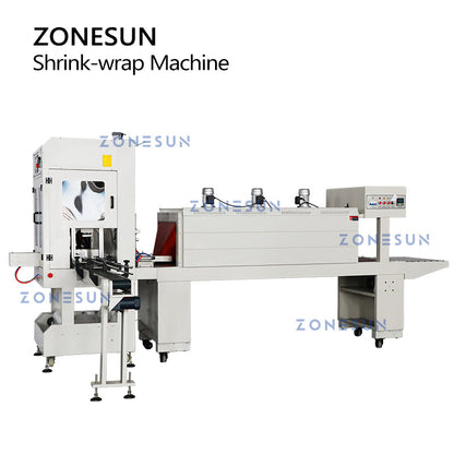 ZONESUN ZS-SPL4 Automatic Bottles Wrapping Shrinking Packaging Machine