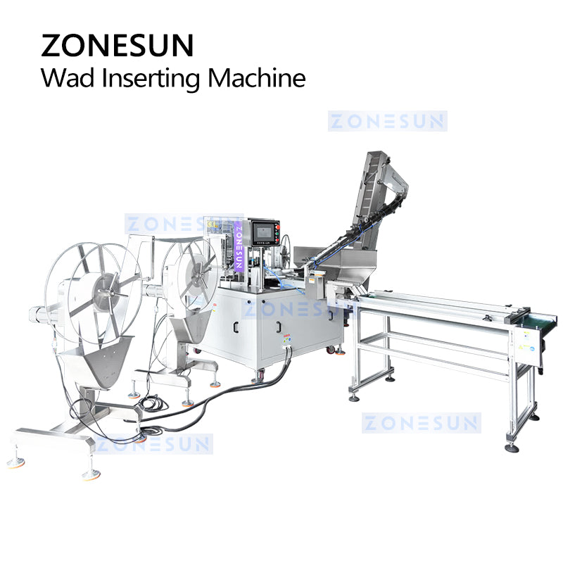 ZONESUN ZS-WIM02 Automatic Induction Wad Inserting Machine