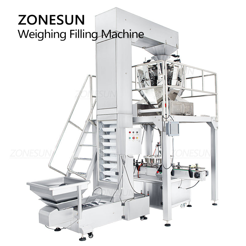 ZONESUN ZS-QGF10 Granule Feeding Weighing Filling Machine