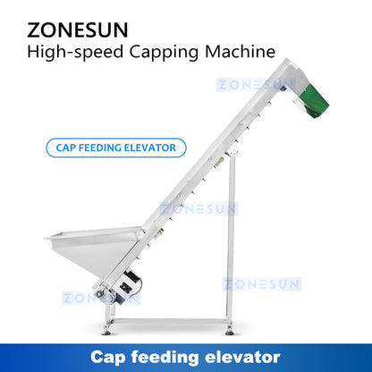 ZONESUN ZS-FXZ101 Automatic High Speed Capping Machine with Cap Feeder