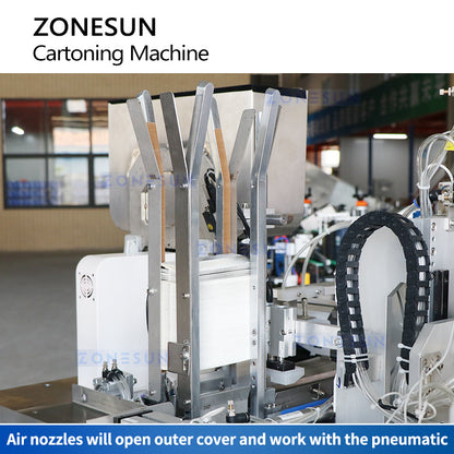 ZONESUN ZS-MSZH50R Automatic Carton Box Folding Machine