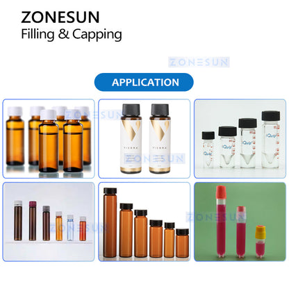 ZONESUN ZS-AFC16P Automatic Vial Liquid Filling Capping Machine