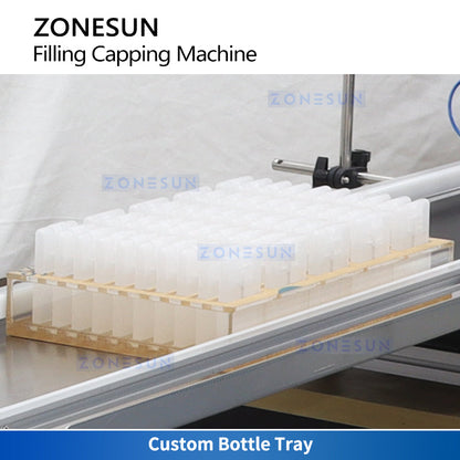 ZONESUN ZS-FYG01 Automatic 10 Diving Nozzles Peristaltic Pump Liquid Filling Capping Machine