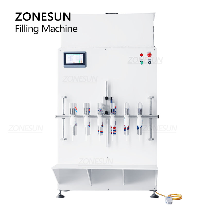 ZONESUN ZS-YTCR6 Pneumatic Corrosive Liquid Filling Machine