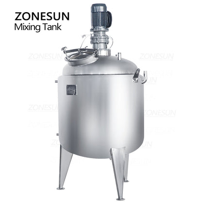 ZONESUN ZS-MB1000L Serbatoio di riscaldamento e miscelazione della pasta in acciaio inossidabile