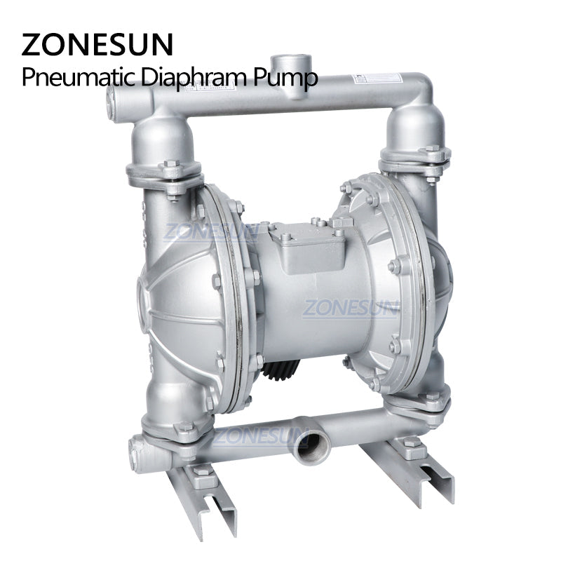 ZONESUN Pompa a membrana di riempimento pneumatica ZS-QBY-K25 Mini a funzionamento pneumatico