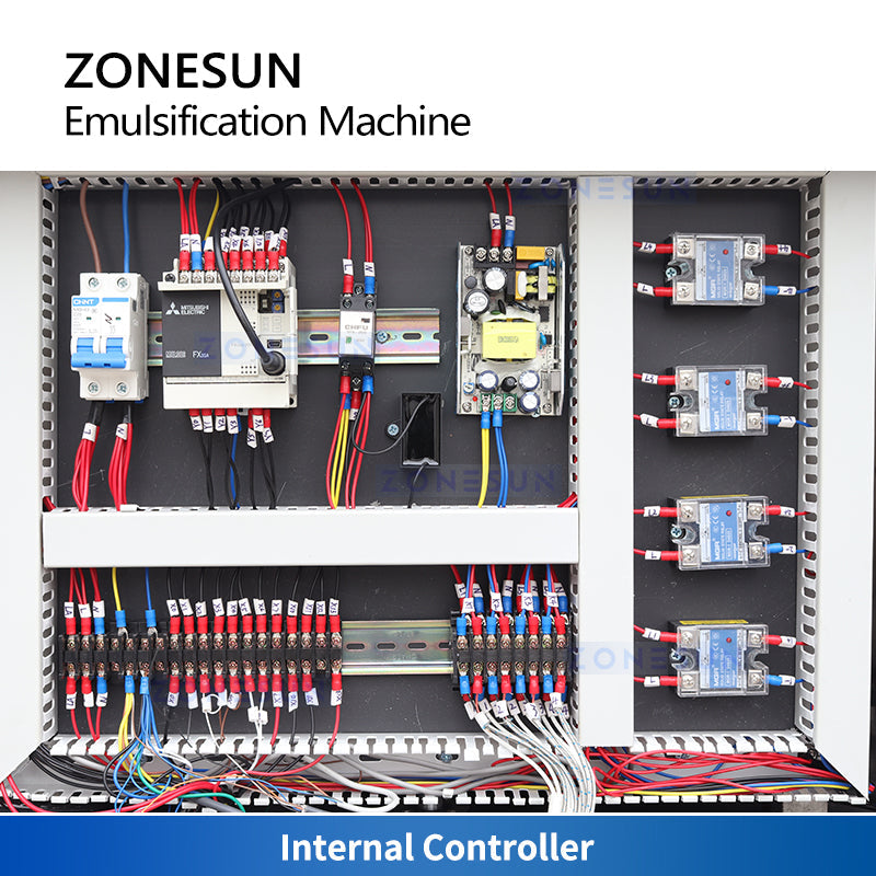 Máquina emulsionadora mezcladora al vacío ZONESUN ZS-EM300 