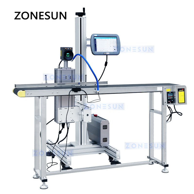 ZONESUN ZS-LMC1 Macchina automatica per la stampa di codici di data laser a CO₂