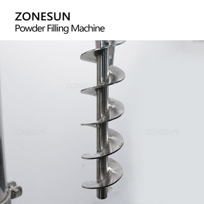 ZONESUN Automatic 2 Nozzles Powder Filling Machine