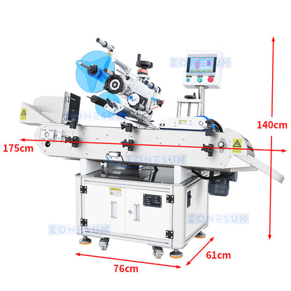 ZONESUN ZS-TB823 Etichettatrice automatica avvolgente per bottiglie rotonde