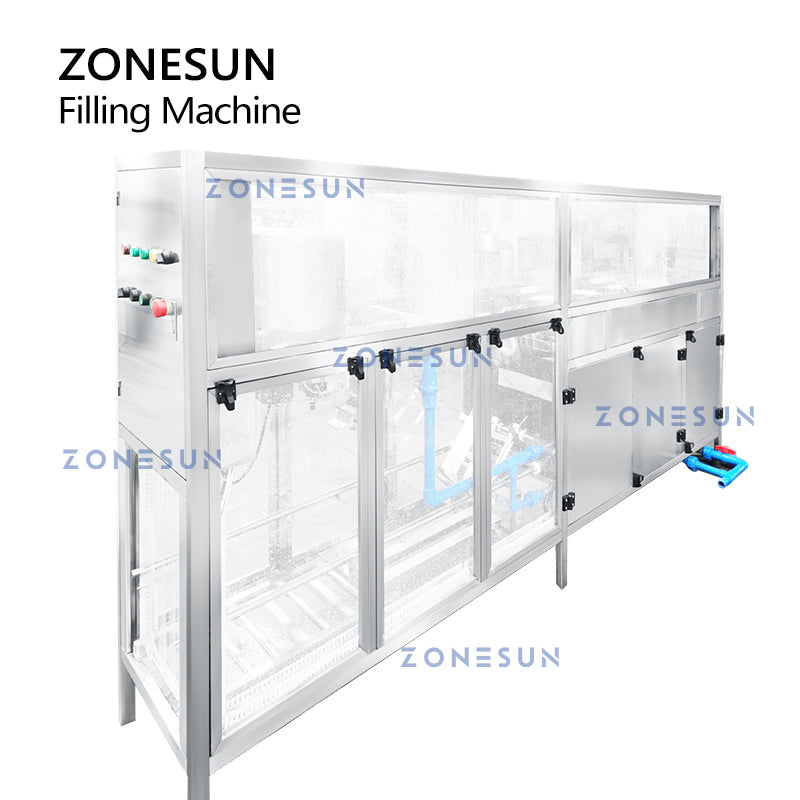 ZONESUN ZS-XG100J Automatic Barreled Water Liquid Filling Capping Machine