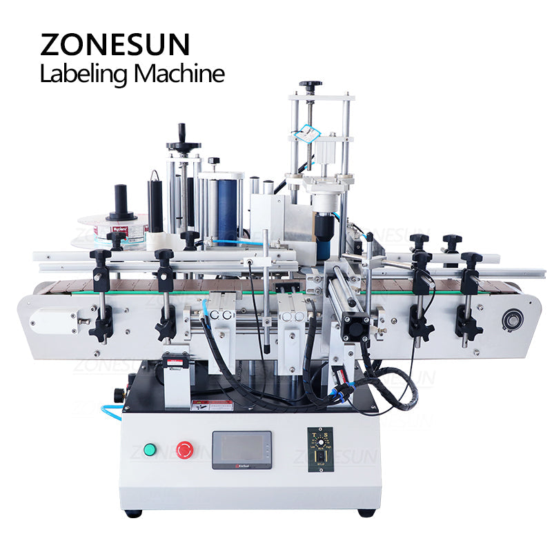 ZONESUN ZS-TB550 Automatic Round Polygonal Hexagonal Bottle Labeling Machine