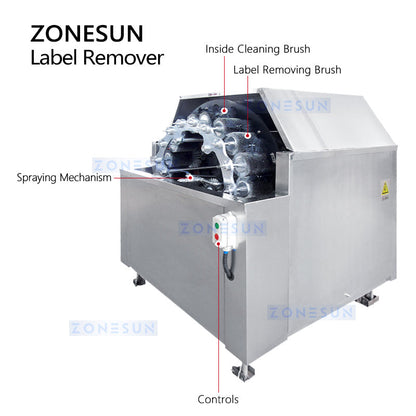 ZONESUN ZS-BLR18 Bottle Label Remover