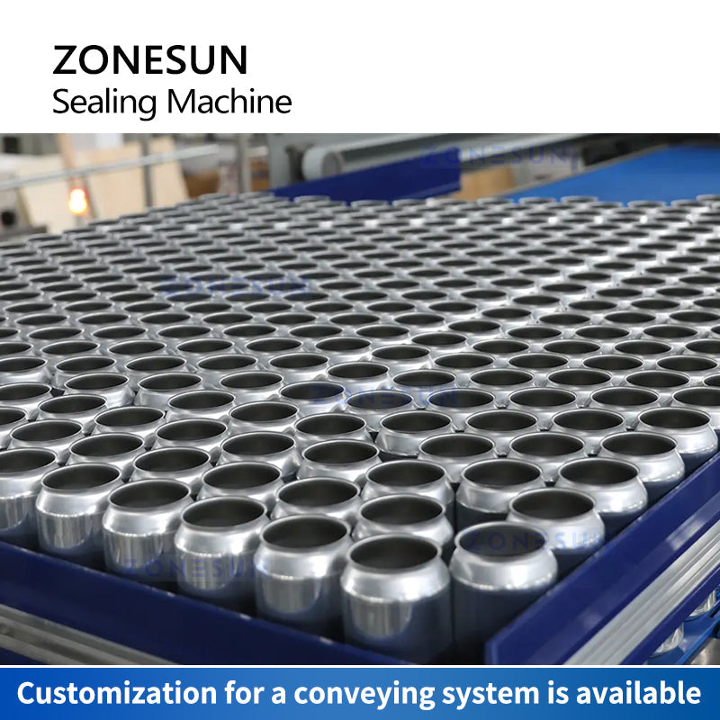 ZONESUN ZS-CFS18-4 Automatic Liquid Can Isobatic Filling Sealing Machine