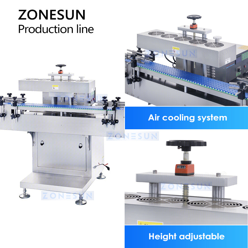 Línea de producción automática de envases de caramelos gomosos ZONESUN ZS-AFLC 