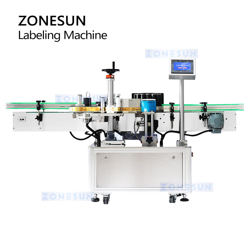 ZONESUN ZS-TB140 Automatic Round Bottle Labeling Machine