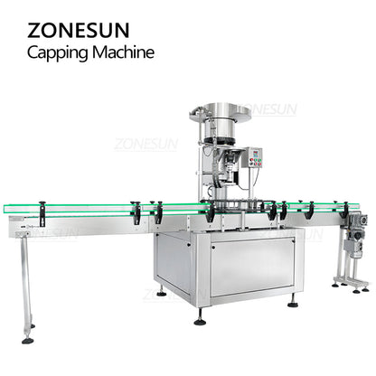 ZONESUN ZS-XG440E Automatic Beer Bottle Capping Machine Crown Capper