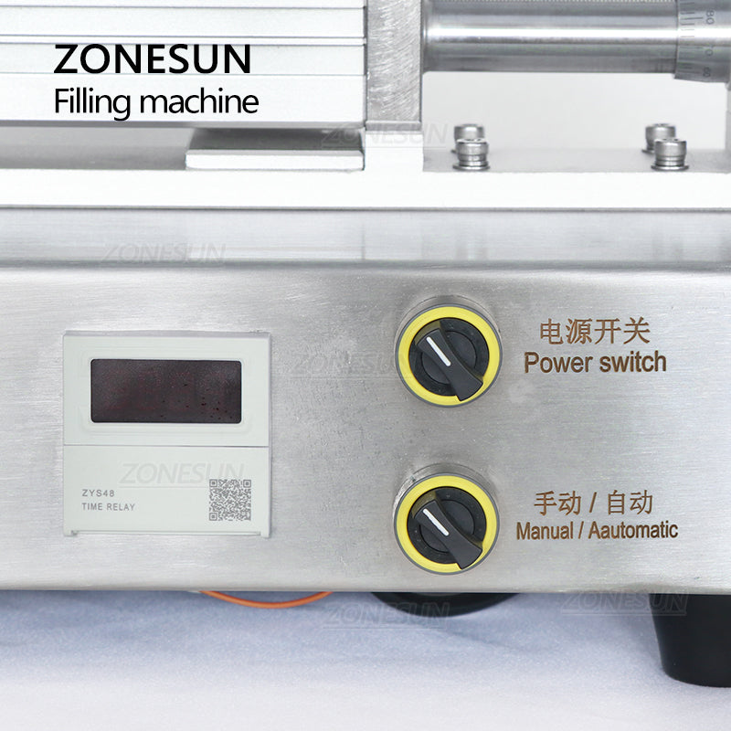 ZONESUN ZS-GTCP1 Pneumatic Paste Filling Machine With Ceramic Cylinder