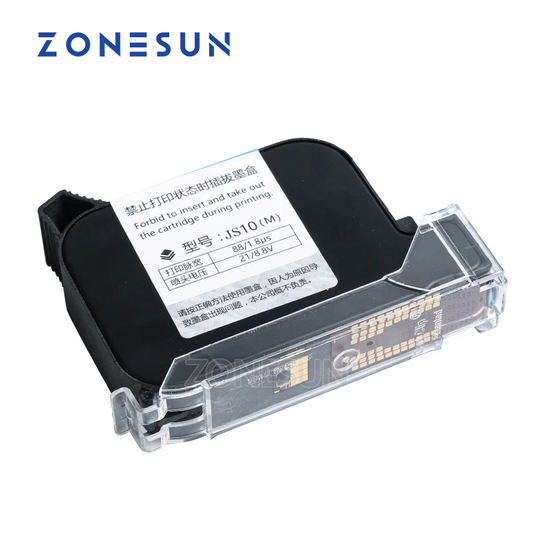 Caja de tinta ZONESUN ZS-IC1 para máquina de codificación de impresora de inyección de tinta inteligente portátil