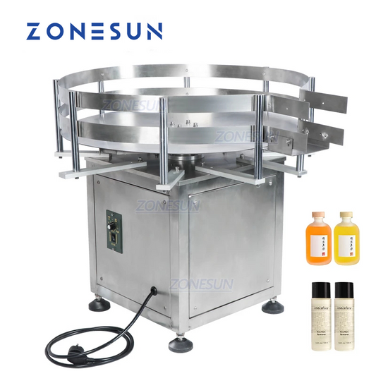 ZONESUN ZS-SP600Z posicionador giratorio automático de escritorio para línea de producción